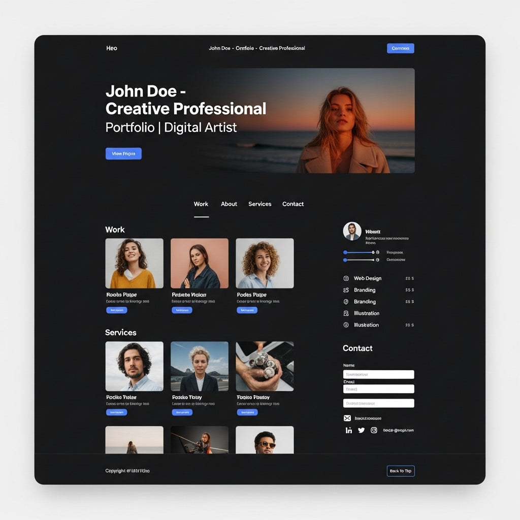 Modern Portfolio Template