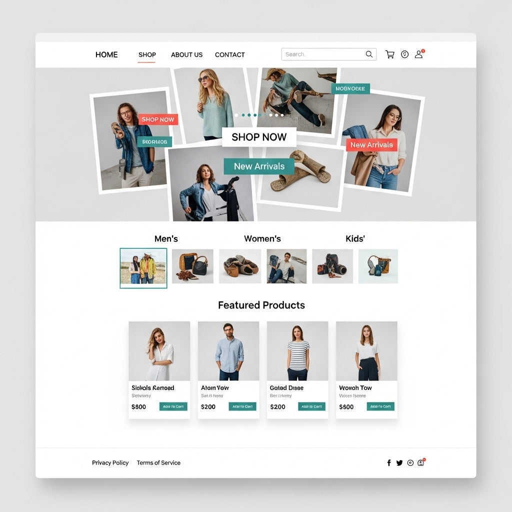 E‑commerce Template