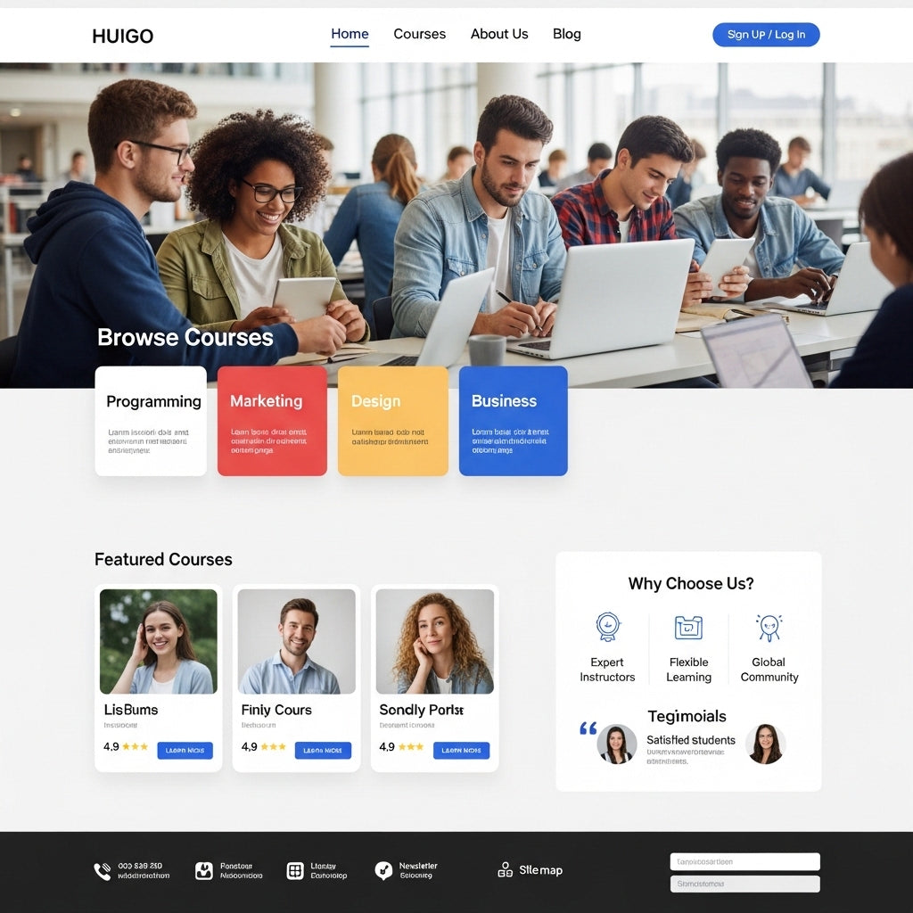 Education / Course Template